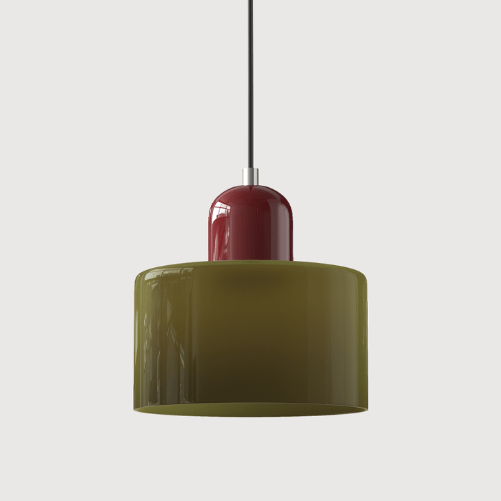 Bauhaus Colored Glass Pendant Light Modern Design