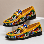 Cavalli Cowhide Leather Loafers