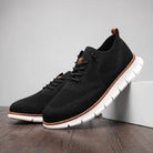 Charles Knit Sneakers - Color:Black;Size:38