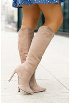 Vivienne | Women Knee High Heeled Boots