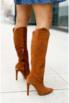 Vivienne | Women Knee High Heeled Boots