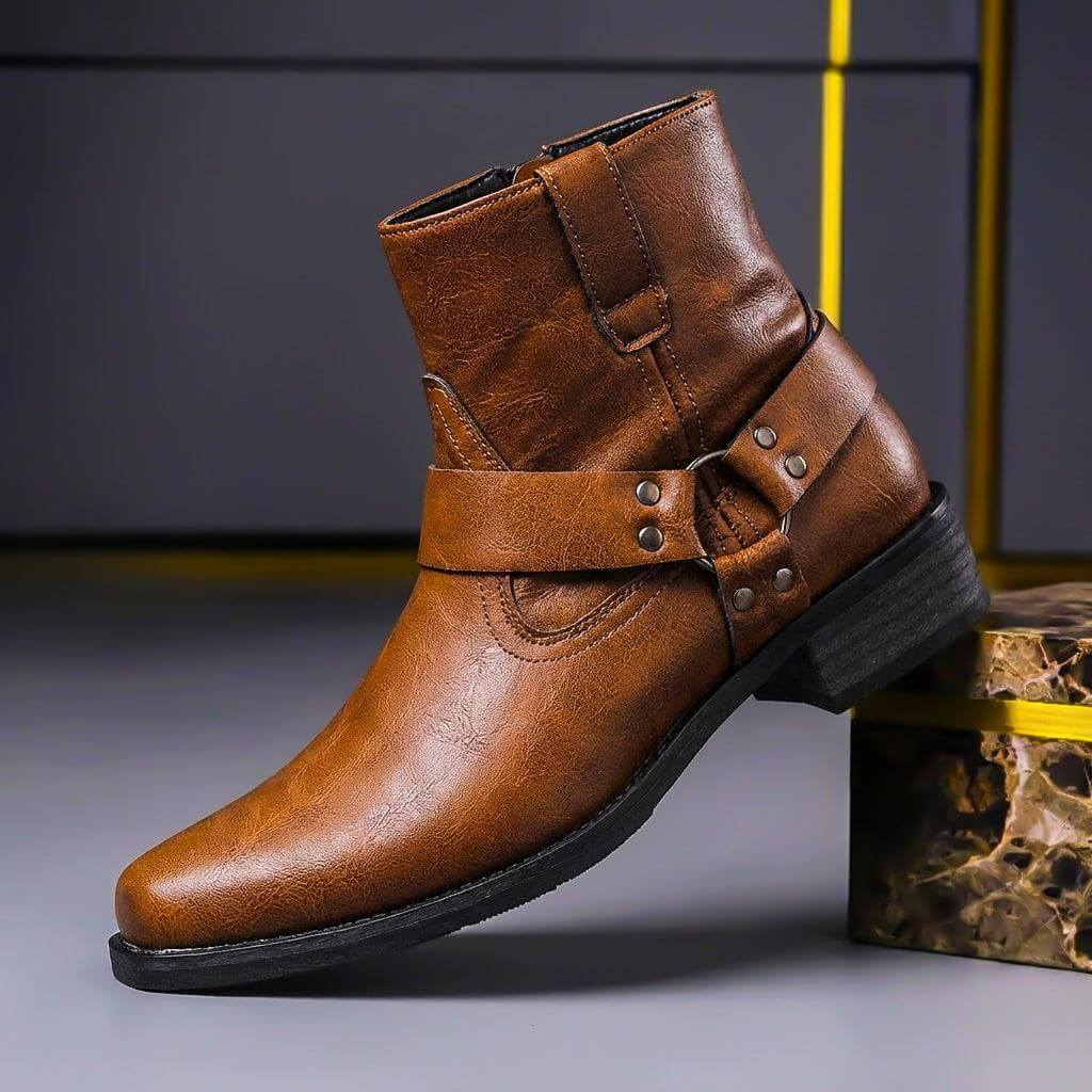 Philip Genuine Leather Boots - York Miller