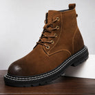 Men's Brown Winfield Round Toe Boots