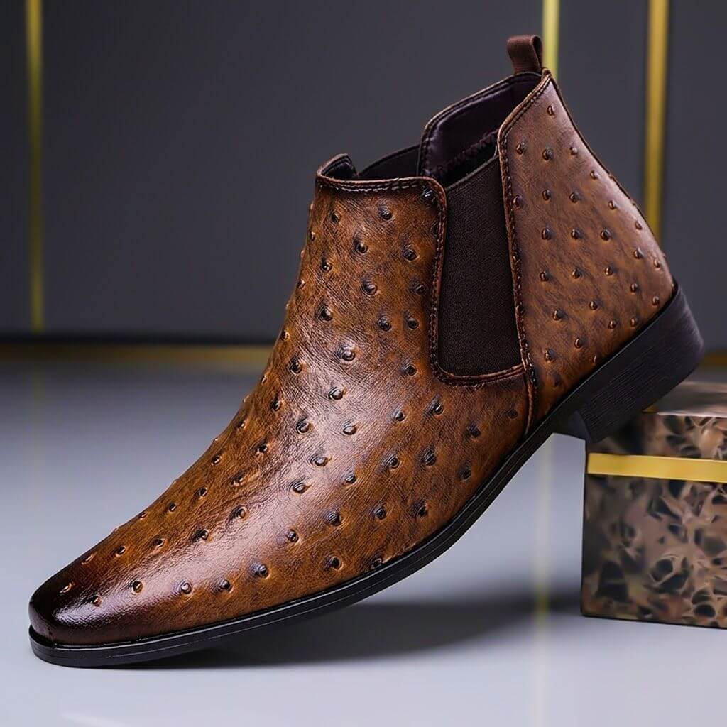 Colt Legacy Ostrich Leather Boots - York Miller