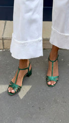 Allegra | Women Embellished Leather Sandals For Everyday Summer Wear Or Special Occasions