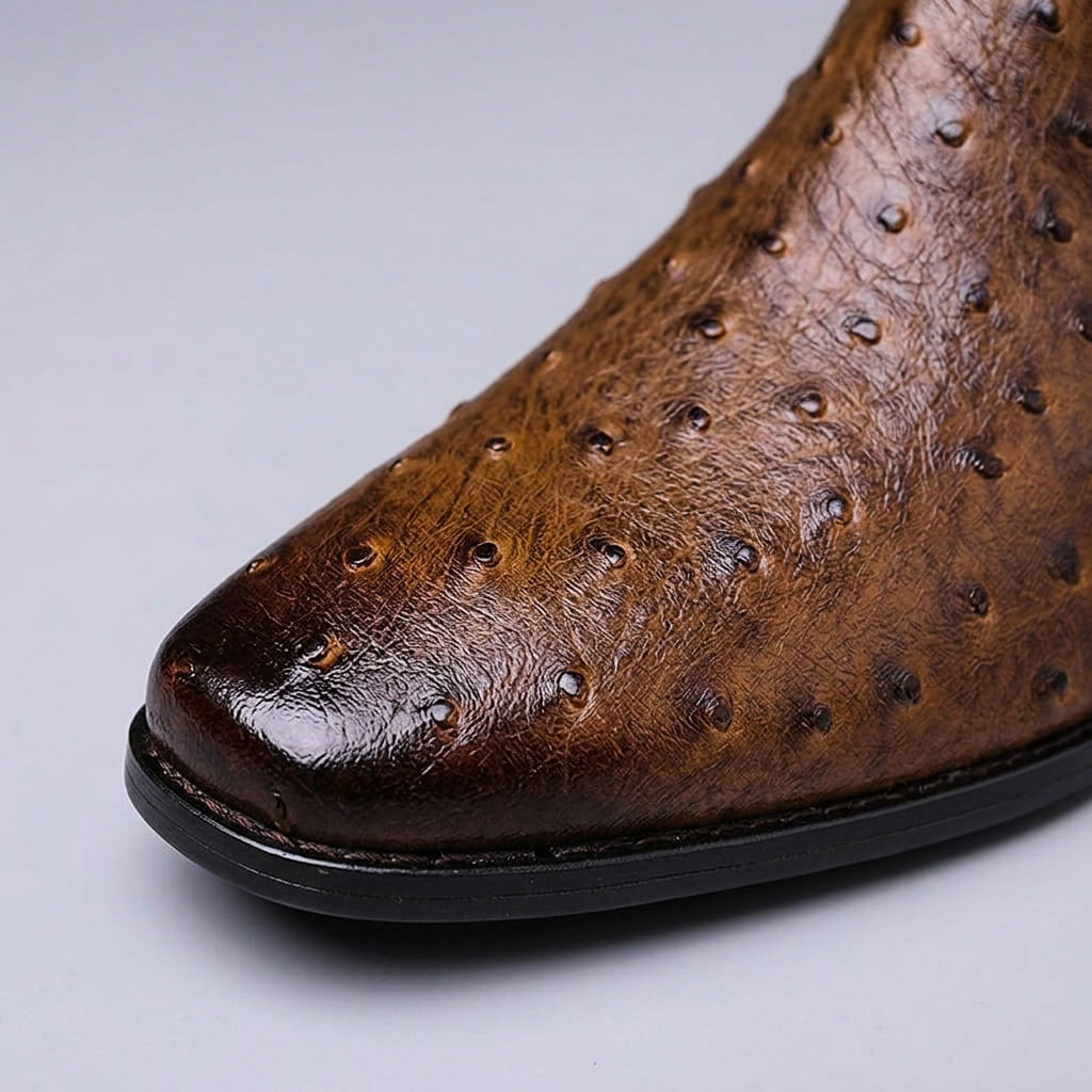 Colt Legacy Ostrich Leather Boots - York Miller