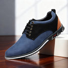 Victor | Men Derby Sneakers With Textured Upper Cushioned Footbed And Padded Ankle Support For Office Or Weekend