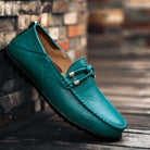 Bettino | Men Italian Leather Loafers With Lined Interior Hand Stitched Seams Looped Saddle And Driver Sole