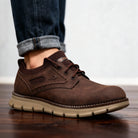 Marshall | Men Sneakers With Hand Stitched Detailing Ankle Sock Collar And Cushioning EVA Sole For Daily Miles