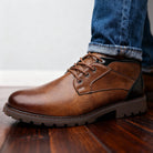 Bronco | Men Low Cut Chukka Boots With Reinforced Panels Sturdy Heel Frame And Cushioned Sole For Work Or Weather