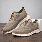 Charles Knit Sneakers - Color:Gray Green;Size:38