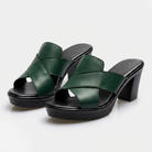 Gisèle | Women Heeled Sandals With Padded Sole Adjustable Strap And Slip Resistant Outsole For Summer Days