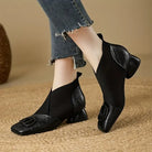 Abielyn | Women Ankle Booties With Padded Anatomical Insole Arch Support And Secure Closure For Autumn Wear