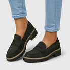 Destiny | Women Suede Slip On Loafers With Supportive Grip Sole For Longer Days Or Everyday Wear