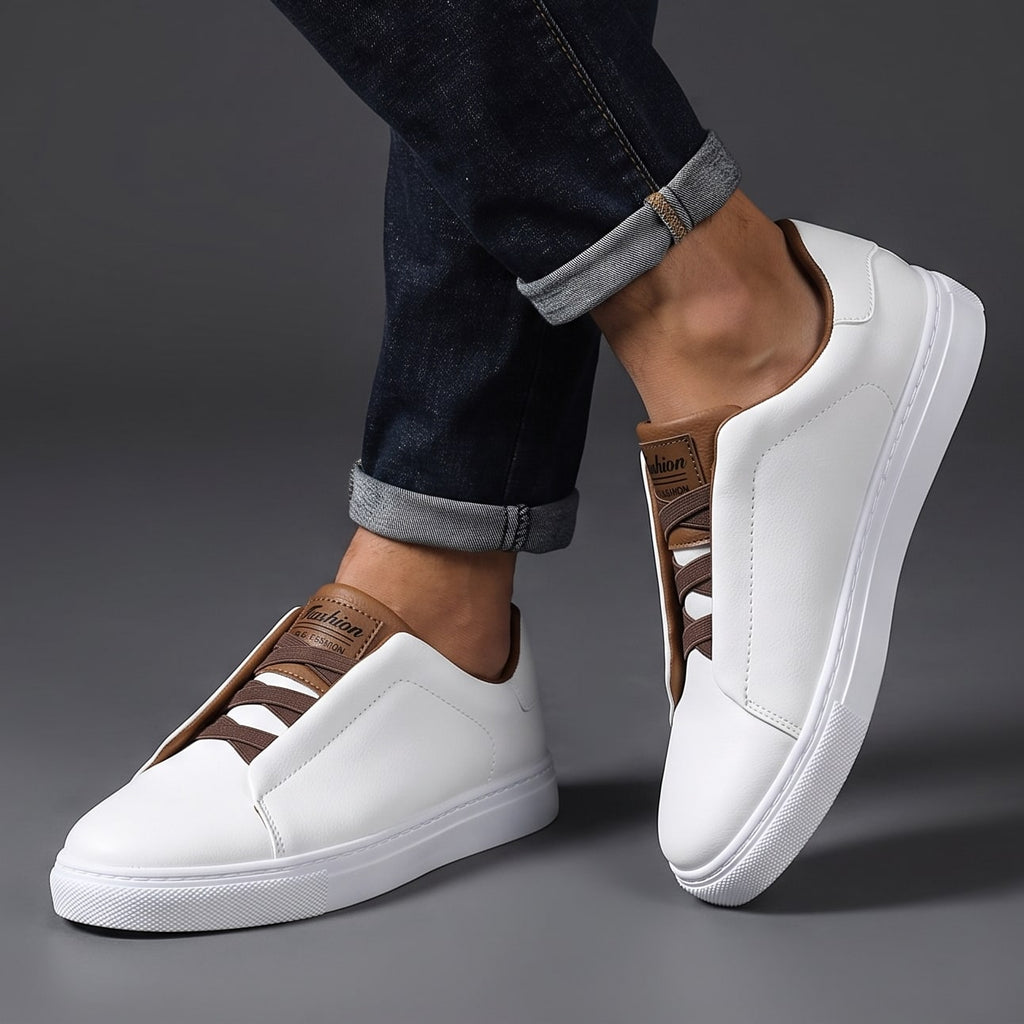 Landon Leather Sneakers - Santovi