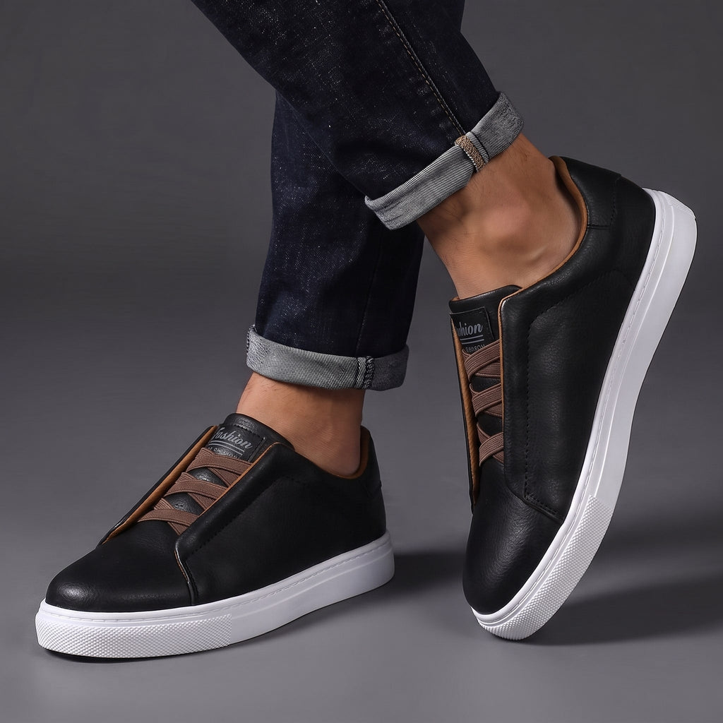 Landon Leather Sneakers - Santovi