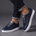 Landon Leather Sneakers - Santovi