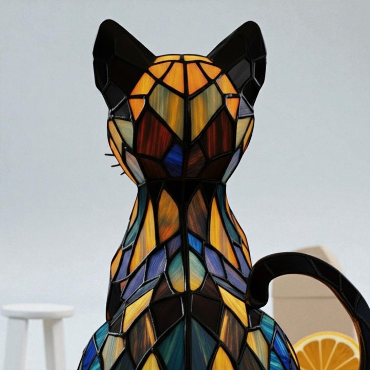 Lumikat – Handmade LED Cat Lamp for Coziness & Gifts