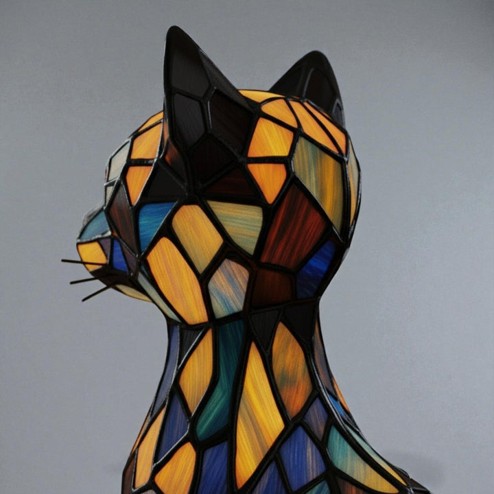 Lumikat – Handmade LED Cat Lamp for Coziness & Gifts