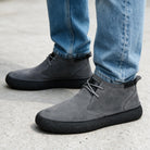 Hugh | Men Suede Leather Chukka Boots With Cushioned Sole Smooth Lining And Reinforced Heel For Autumn Days