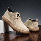 Hugh | Men Suede Leather Chukka Boots With Cushioned Sole Smooth Lining And Reinforced Heel For Autumn Days