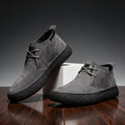 Hugh | Men Suede Leather Chukka Boots With Cushioned Sole Smooth Lining And Reinforced Heel For Autumn Days