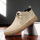 Hugh | Men Suede Leather Chukka Boots With Cushioned Sole Smooth Lining And Reinforced Heel For Autumn Days