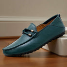 Bettino | Men Italian Leather Loafers With Lined Interior Hand Stitched Seams Looped Saddle And Driver Sole