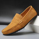 Dreux | Men Suede Slip On Loafers With Cushioned Footbed For Workdays Or Weekends