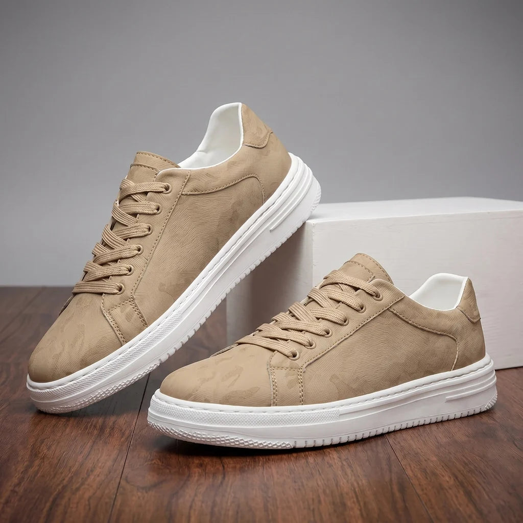 Marion Vance Sneakers - Color:Beige;Size:38