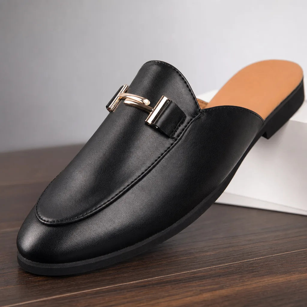 Women's Black Medford Closed-Toe Mules