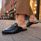 Women's Black Medford Closed-Toe Mules