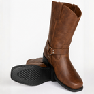 Men’s Cowboy Boots Harness Style | Mid Calf