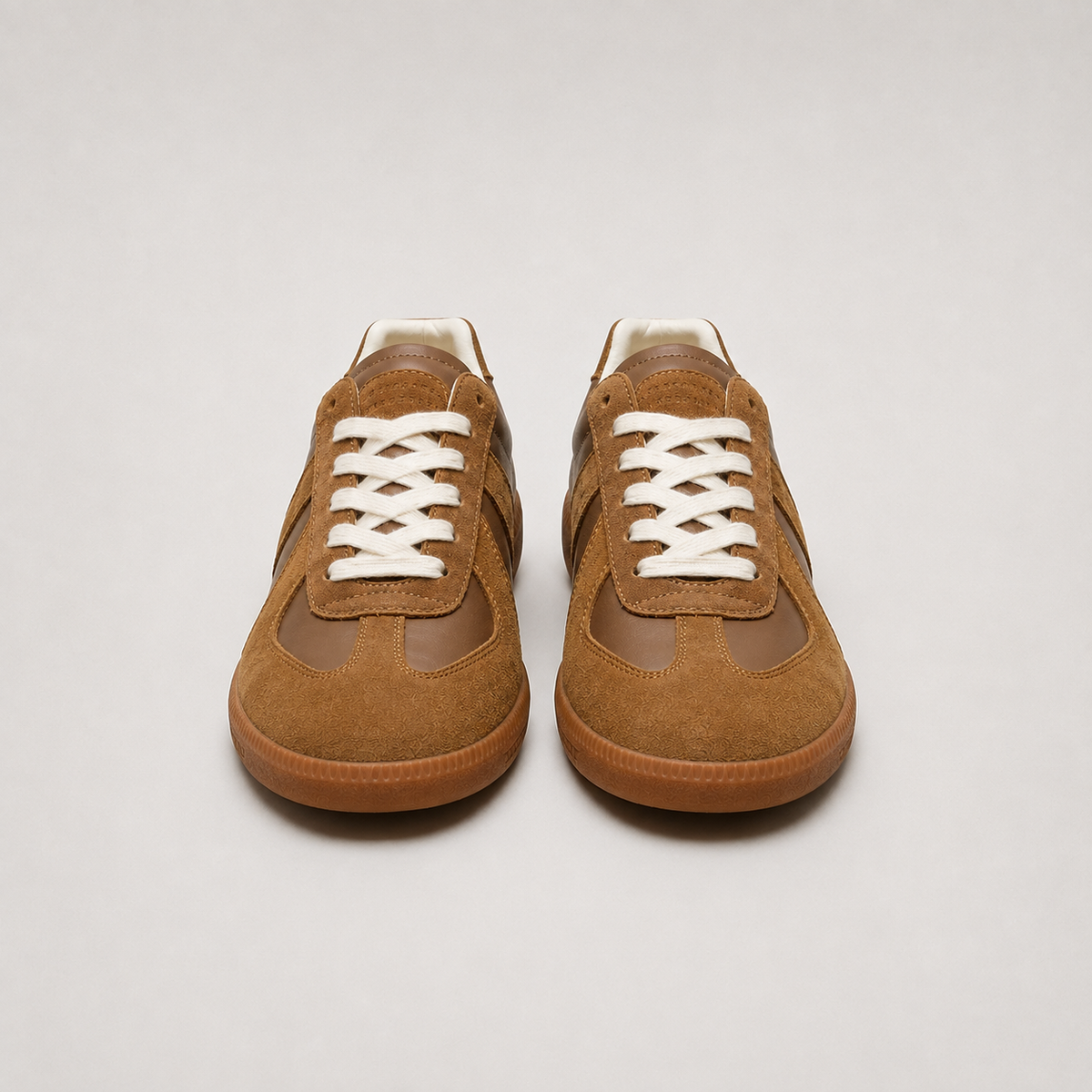 Men's german army trainers, retro low top gum sole, photo 2
