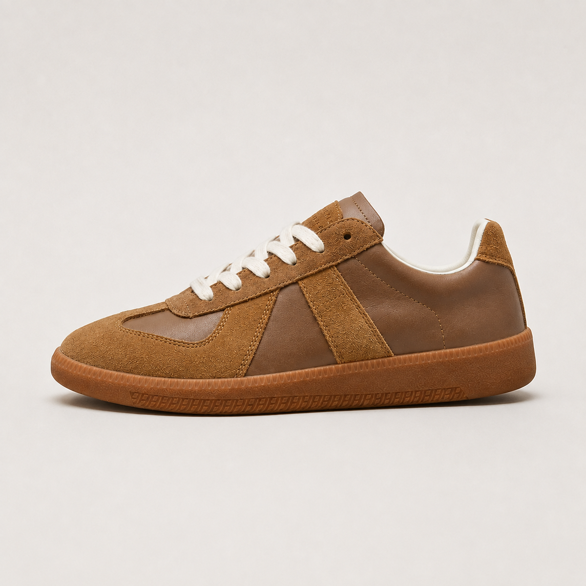 Men's german army trainers, retro low top gum sole, photo 4