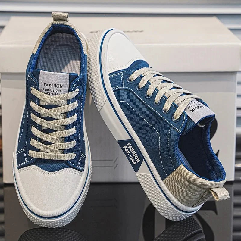 Milan | Casual Vintage Sneakers - Bellanza