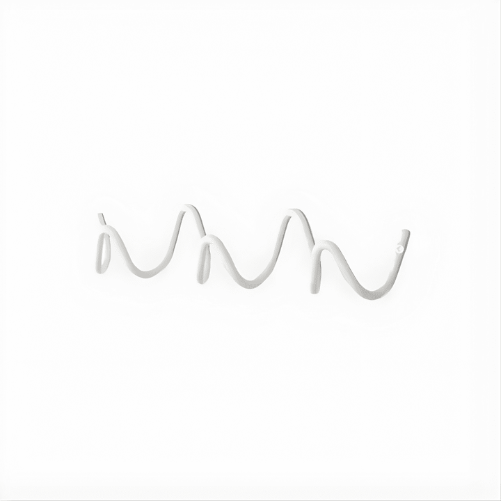 Minimalist Wall Coat Rack with Modern Metal Design