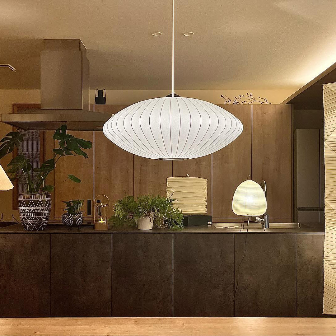 Crisscross Bubble Pendant Light