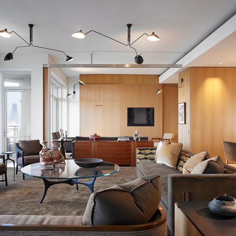 Multi-Arm Spider Ceiling Light A