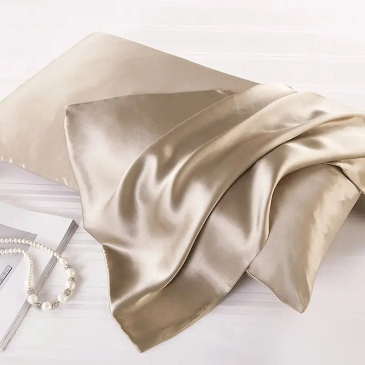 Luna - Silk Pillowcase Set with 2 Pieces for Restful Sleep