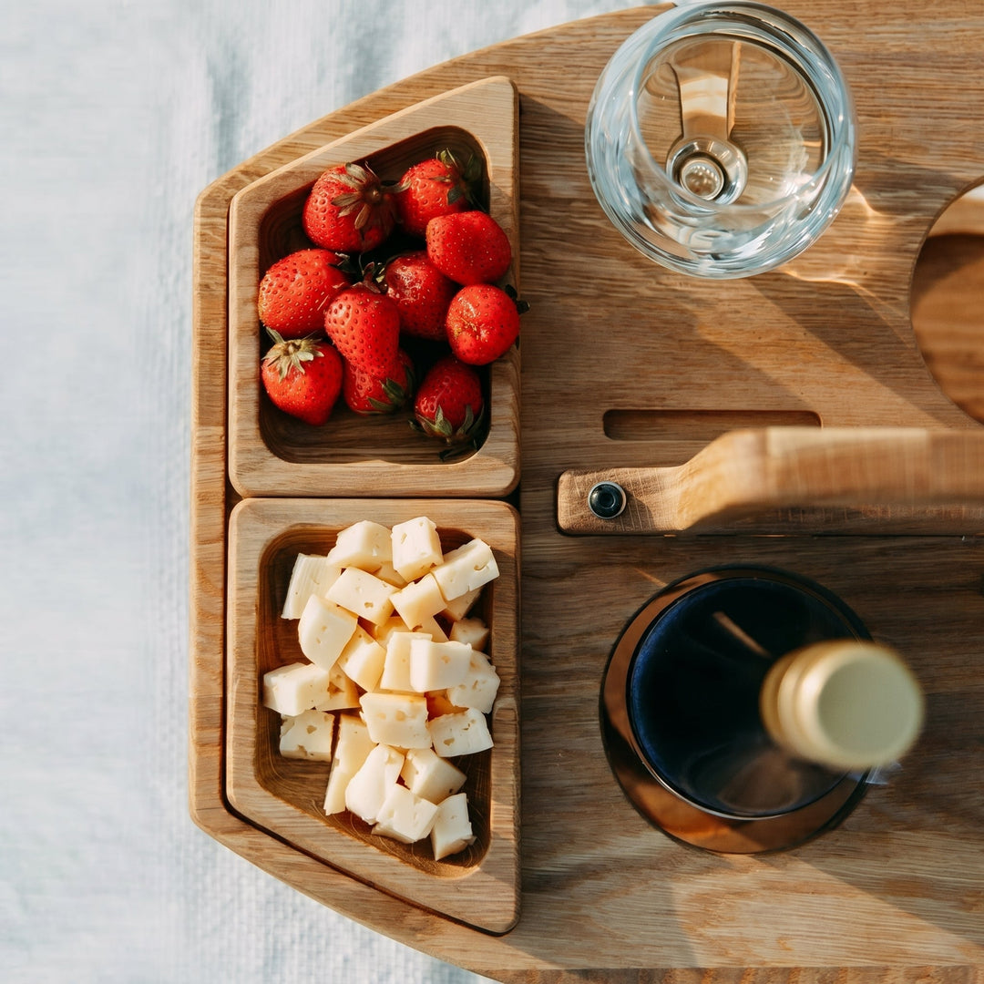 Caddy – Wine & Aperitif Table for Outdoor Use