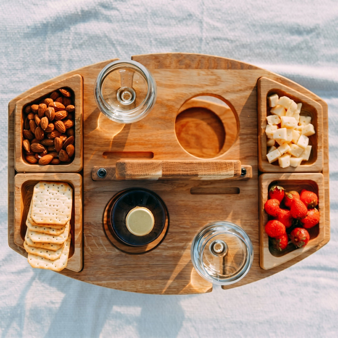 Caddy – Wine & Aperitif Table for Outdoor Use