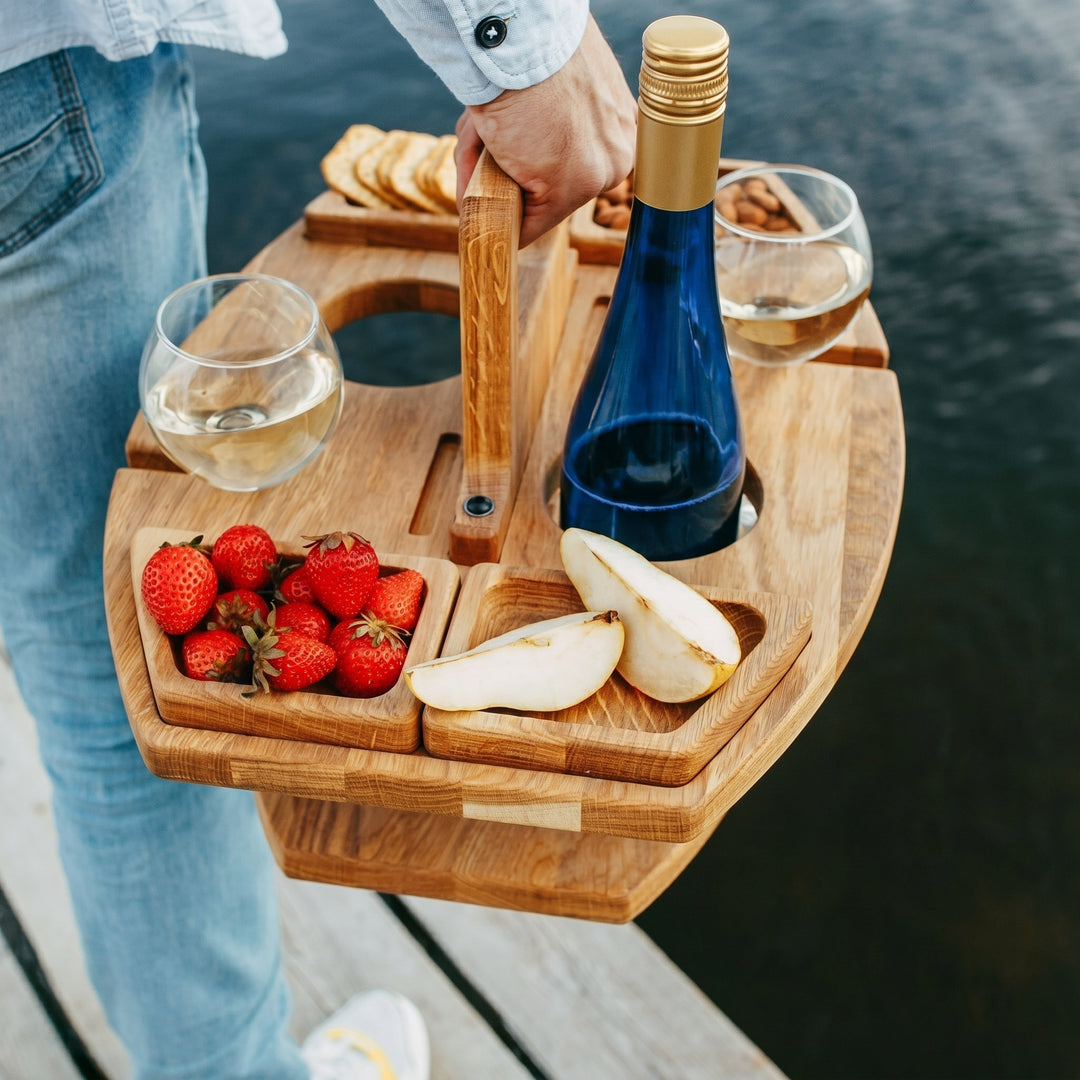 Caddy – Wine & Aperitif Table for Outdoor Use