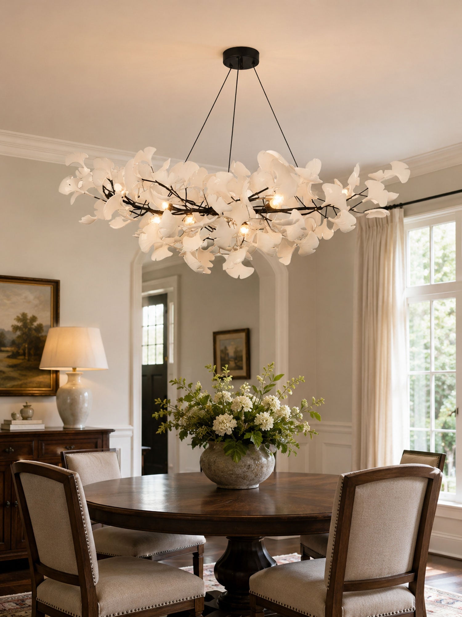 Horizon Bloom Gingko Chandelier