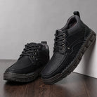 Waylon | Hiking Ankle Chukka Boots - Color:Black;Size:38