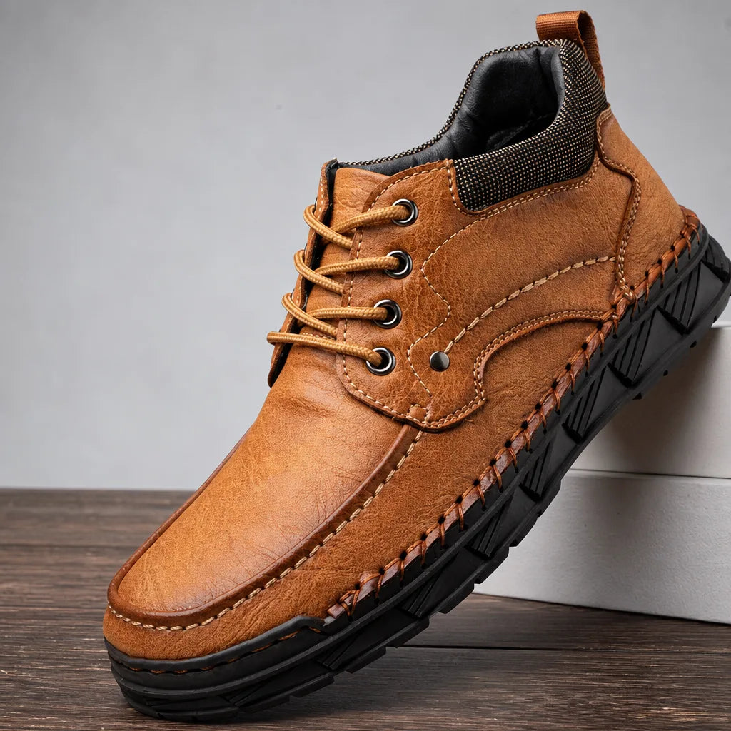 Men's Yellow Mia Lined High Top Sneakers