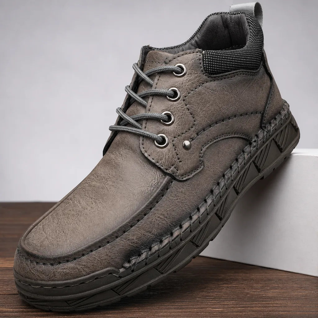 Men's Gray Mia Lined High Top Sneakers
